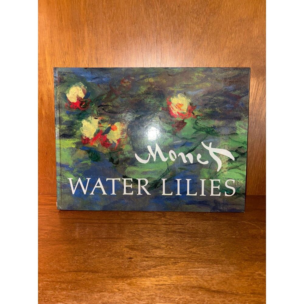 Oversized Monet Water Lilies Coffee Table Art Book 16x12 Hardcover
